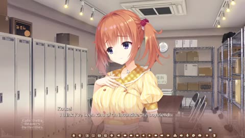 Locker Room action with Nozomi Cafe Stella and the Reapers Butterflies_ part #59[Nozomi Route]