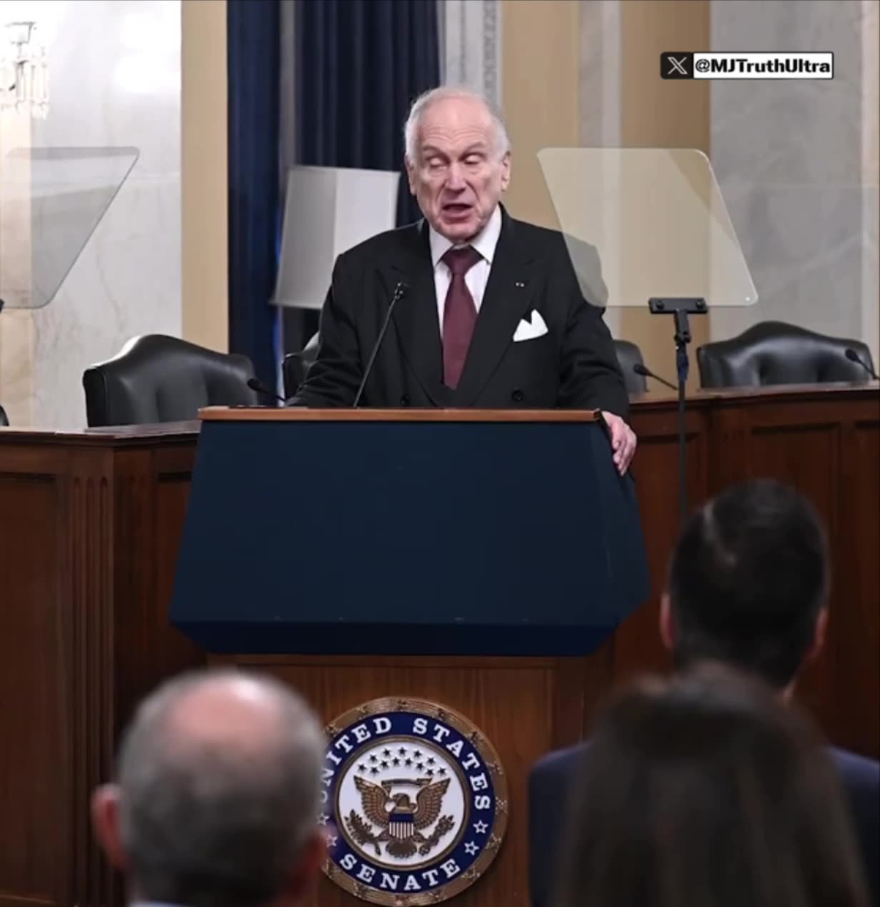 World Jewish President Compares Tucker Carlson to Hitler