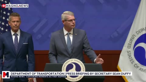🇺🇸 DOT | Secretary Sean Duffy Announces New Trucking Safety & Licensing Measures [LIVE]