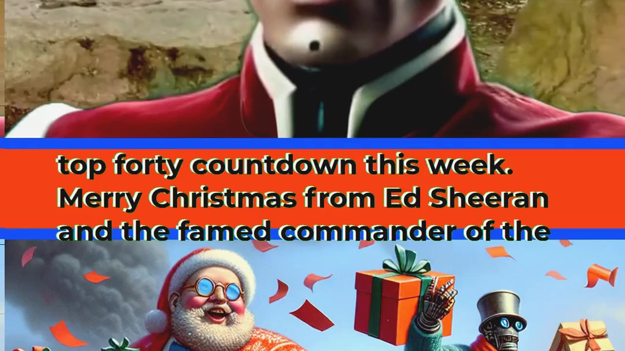 War on Christmas extends thru January: Ed Sheeran & Elton John weird Merry Christmas video