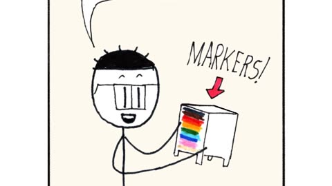 Sticky Shorts: Slightly Better (Stick-y Humor Comic Video)