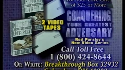 Breakthrough With Rod Parsley BET September 17, 2001 630am-700am EDT