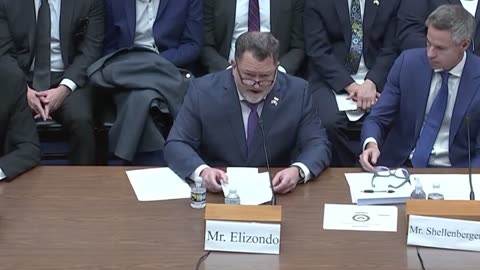 Lue Elizondo testimony Congressional UFO Hearing November 13, 2024