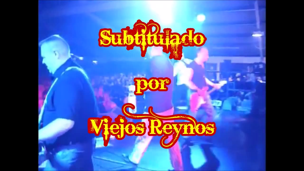 COCK SPARRER - Get a rope (Subtítulos español-inglés) Live 2003