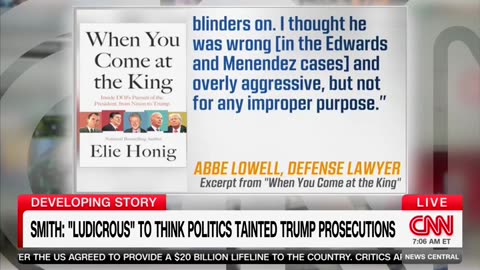 CNN’s Elie Honig Criticizes Jack Smith For Denying 2024 Election Influenced Trump Prosecution