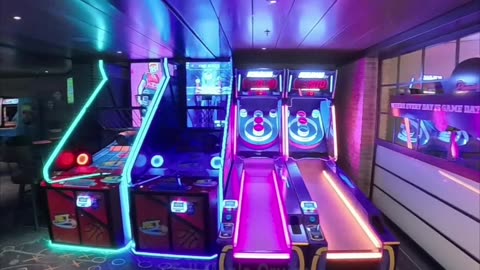 Playmakers Sports Bar & Arcade at Star of the Seas Deck 6!