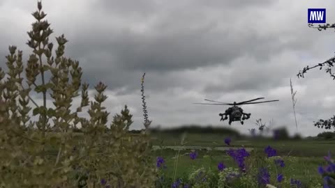 Precision Strike by Mi-28NM Helicopter in Eastern Zone