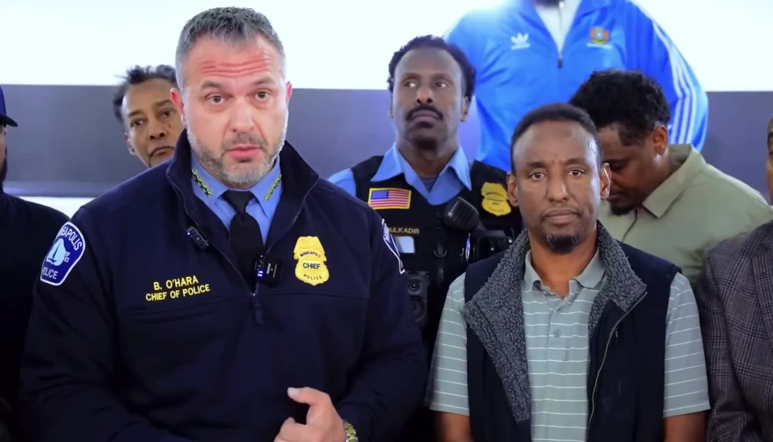 Minneapolis Police Chief Grovels After Flagging East African Crime In City