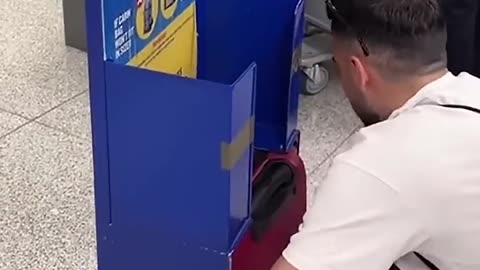 Smartest Suitcase Hack at the Airport
