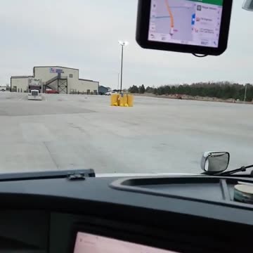 Coffee cup truck stop