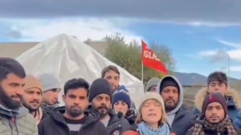 Greta now takes charge of far-left anti-government workers' protests in Italy. Who pays for this?