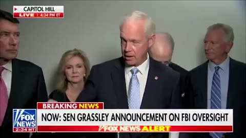 BOMBSHELL discovery, senators have uncovered that the Biden FBI SPIED on eight GOP senators