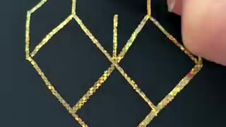 Breaking: Mind Blowing Geometric Heart Art Anyone Can Draw #shorts #kids