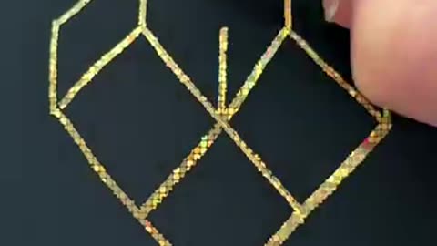 Breaking: Mind Blowing Geometric Heart Art Anyone Can Draw #shorts #kids