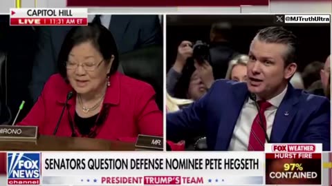 Pete Hegseth Fake News I was ever drunk at work