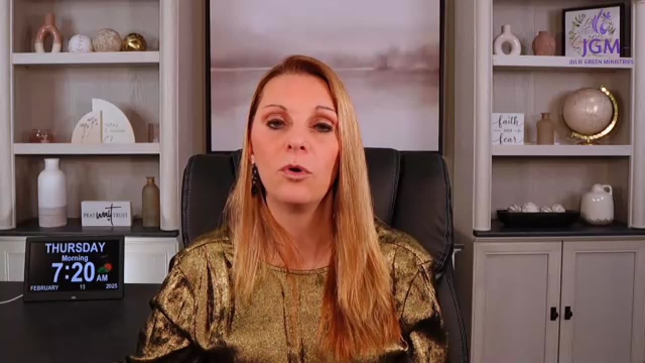 PROPHECY: JULIE GREEN UPDATE! - 2/13/25