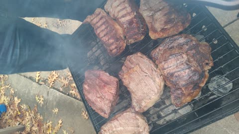 Grilling Steak
