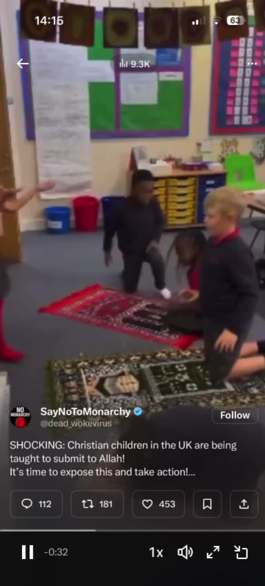 I'd like to see who is holding the camera - Schools are INDOCTRINATION CAMPS!