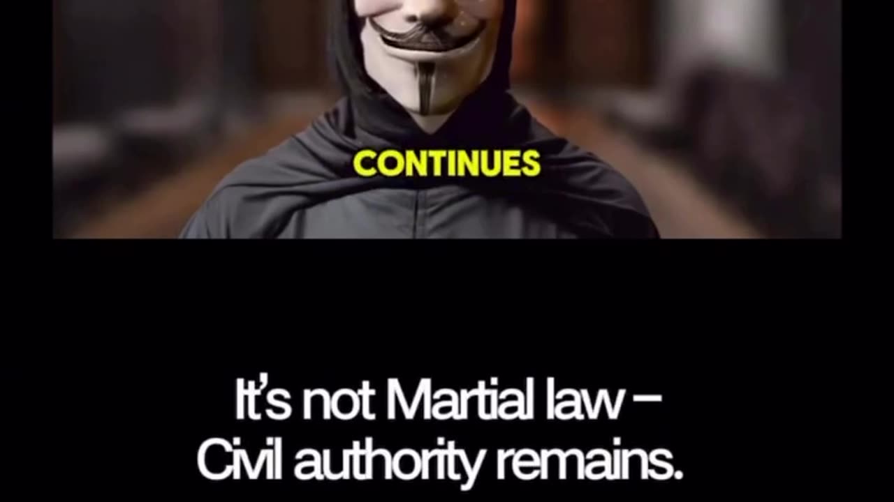 Politics - 2025 Anonymous WWG1WGA The Insurrection Act For Filthy Liberal Globalist Commie Criminals