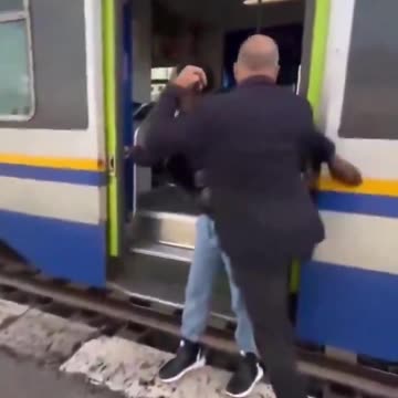 He wanted to travel to Italy without a ticket, so he beat up train conductor.