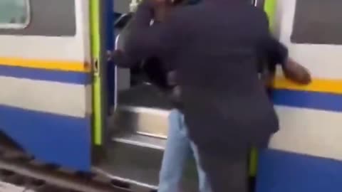 He wanted to travel to Italy without a ticket, so he beat up train conductor.