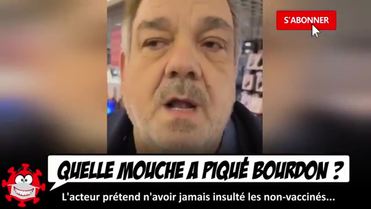 Didier Bourdon présente ses EXCUSES aux non vaccinés, et prétend qu il était CONTRE la piquouze...