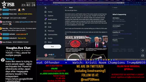 Patriots' Soapbox NEWS - LIVE 24/7!