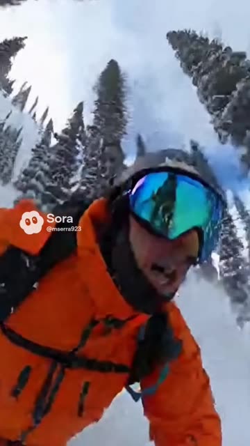 Skier Avalanche Fail