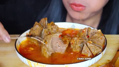 ASMR BAKSO MUKBANG NOODLES SPICY ASMR MUKBANG