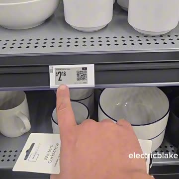 Digital pricing tags have hit the shelves at Walmart.