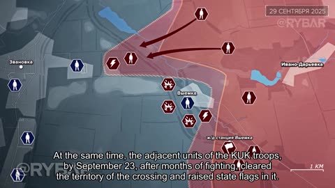 🇷🇺 🏹 🎣 Rybar’s Analysis: Battles for Serebryanka and Liberation of Zvanovka