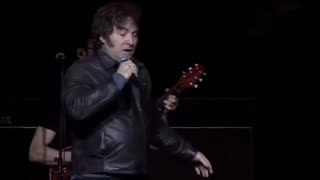 President of Argentina Held a Rock Concert in Buenos Aires Performing Set of 9 Classic Rock Covers