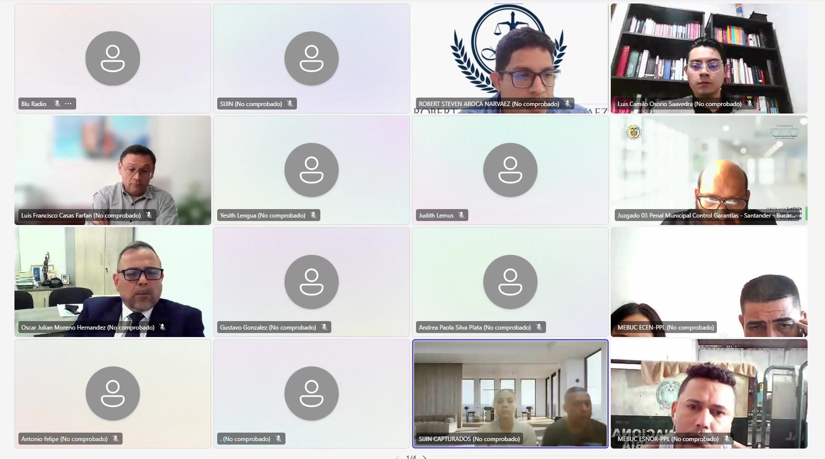 Capturados por atraco a joyería en Bucaramanga no aceptaron cargos