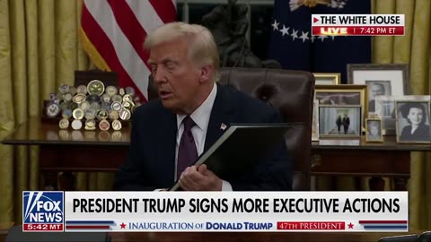 President Trump has officially signed a pardon for 1,500 J6 prisoners.