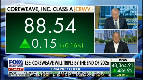 Shutdown over, bull market back, Palantir, Nvidia, Marvell, & CoreWeave - Mike Lee on Varney & Co