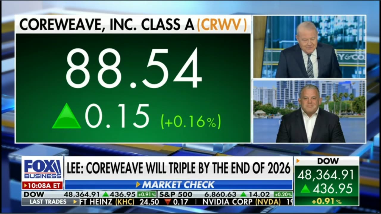 Shutdown over, bull market back, Palantir, Nvidia, Marvell, & CoreWeave - Mike Lee on Varney & Co