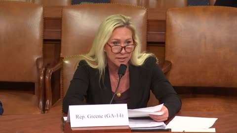 Congresswoman Marjorie Taylor Greene Testifies in Support of President Trump's Tax Cuts and Jobs Act