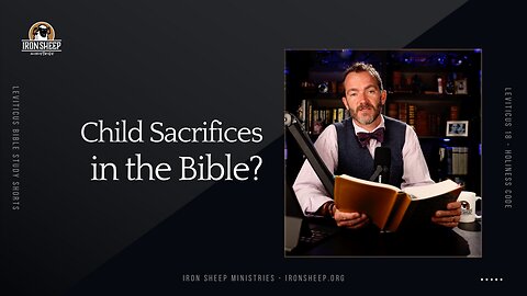Child sacrifices in the Bible? Did people really sacrifice their children to false God's?