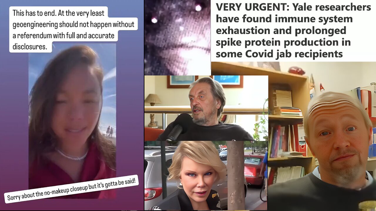 ( -0855 ) Today the Question Isn't, "Do You Believe in 'Conspiracy Theories'?", the Question is Who Doesn't ( Yale Preprint of Study Says Spike Protein is Present 709 Days After mRNA Covid-19 Vaccines... )