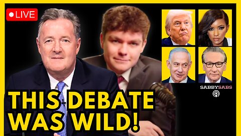 PIERS MORGAN DEBATES NICK FUENTES, GOP RETIREMENT, CROCKETT BID, BIBI PICKS PASTORS, BILL MAHER FAIL