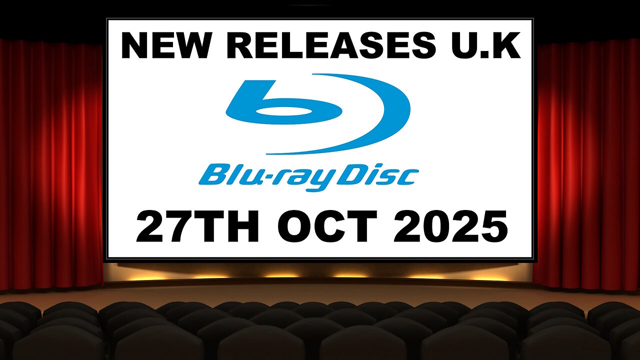 NEW Blu-ray Releases [27TH OCTOBER 2025 | U.K | Links Included]