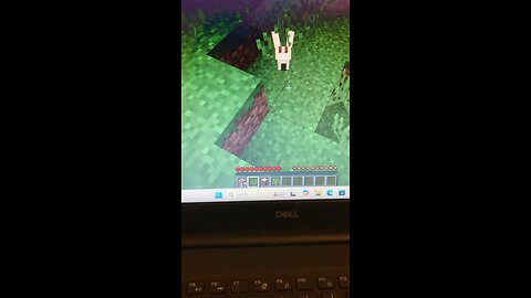 Bad bunny performing at the superbowl in Minecraft 2026