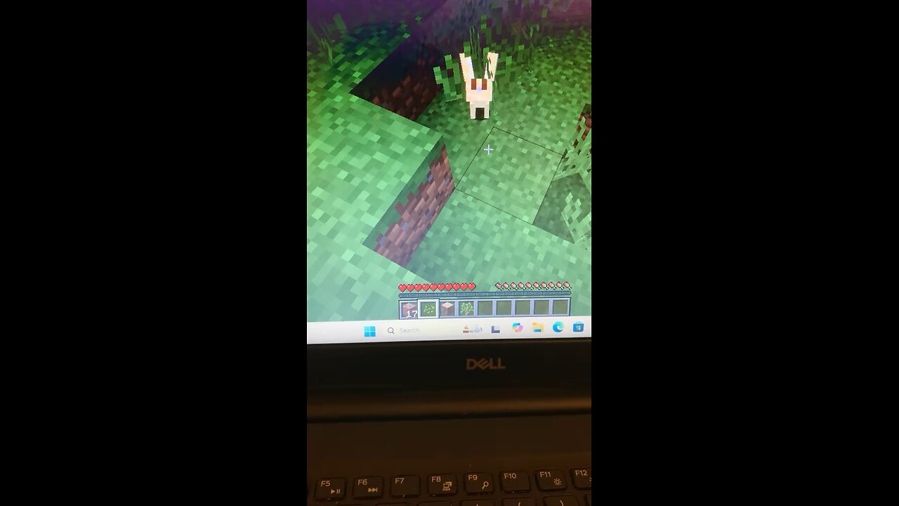 Bad bunny performing at the superbowl in Minecraft 2026
