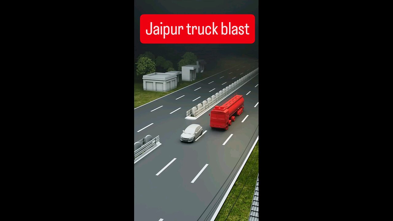 Jaipur truck 🚛 LPG gas leak news