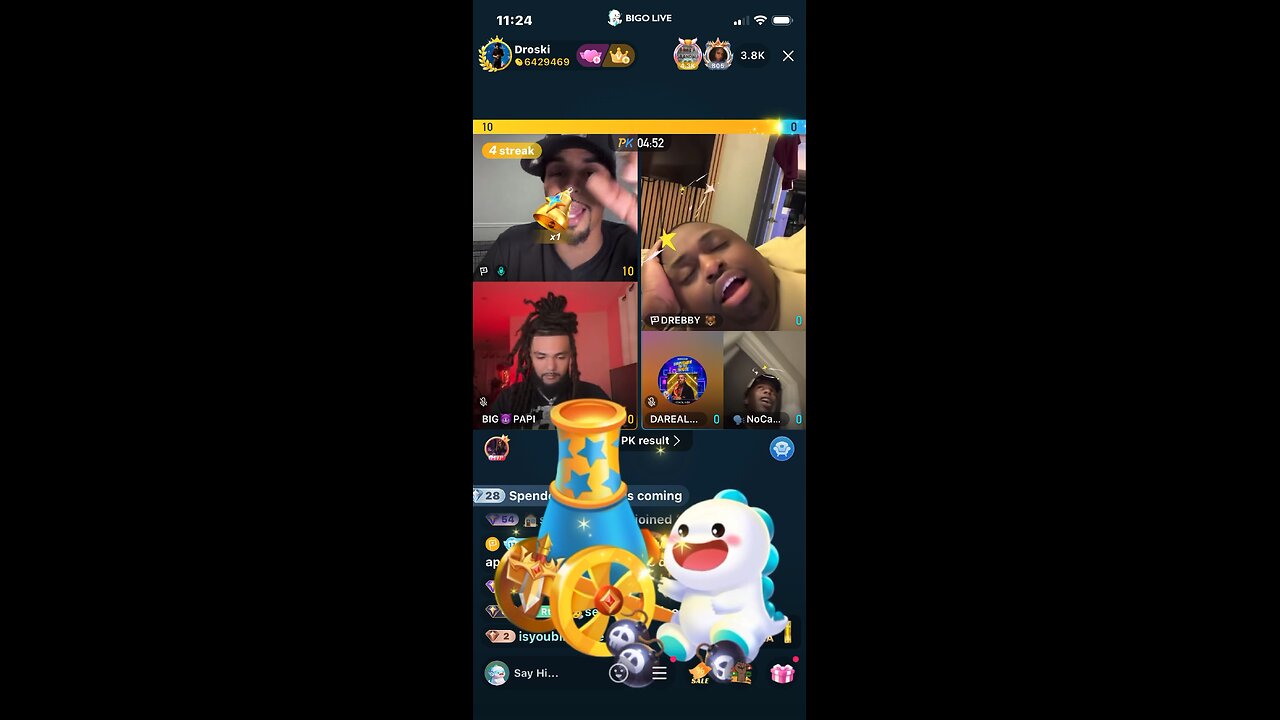 After night life shenanigans 👀 dro , cap and 21 bs cap invited a unknown guess over