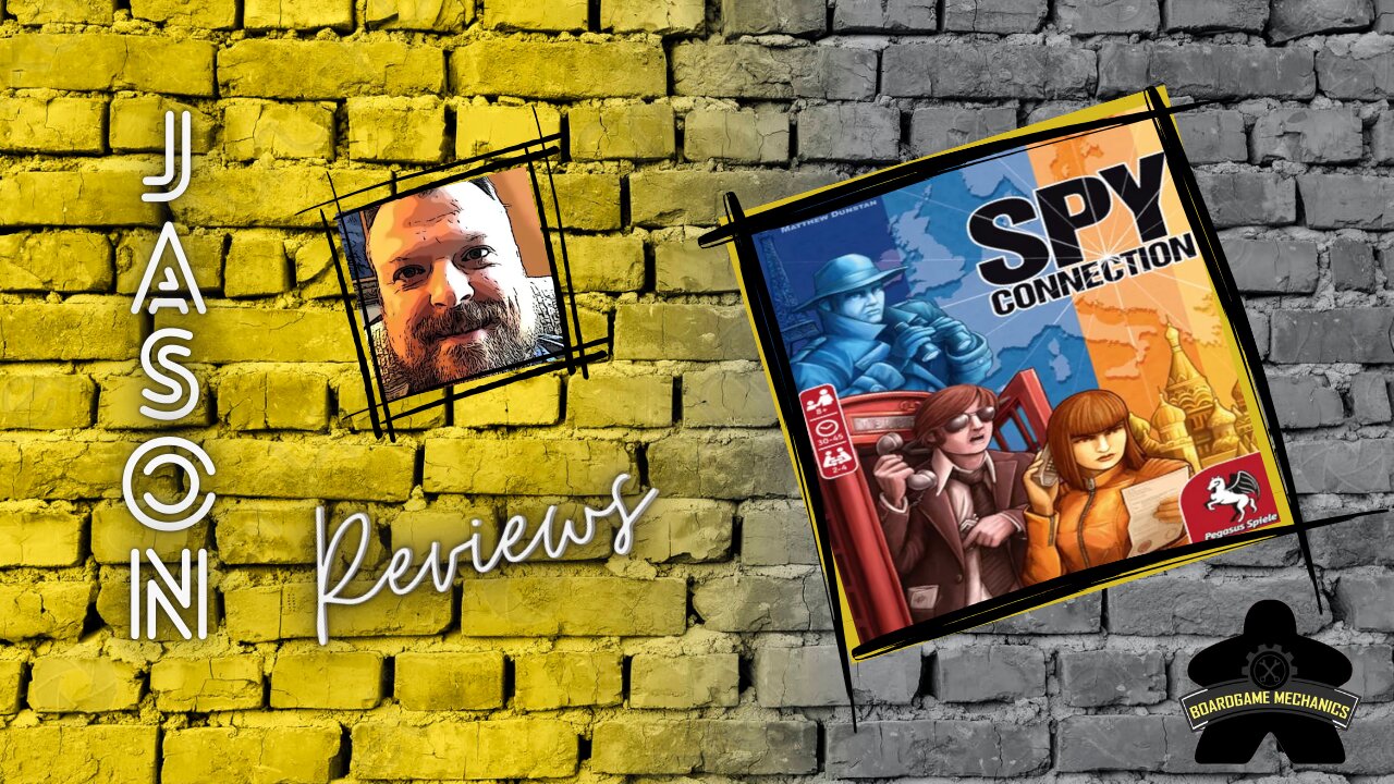 The Boardgame Mechanics Review Spy Connection