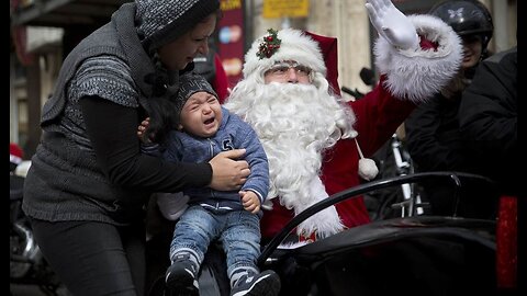 No White Christmas Here. Santa in the Amazon