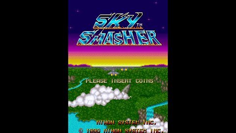 Sky Smasher Arcade Game, Nihon 1990, Longplay