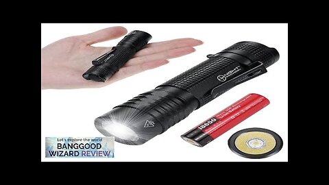 Folomov TX8 Nichia 219D 960LM Ultrabright Campact EDC Tactical Flashlight with 2600mAh Review