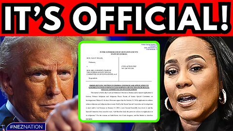 🚨BREAKING: Fani Willis Tries EVERY TRICK to Escape & is OFFICIALLY DENIED!